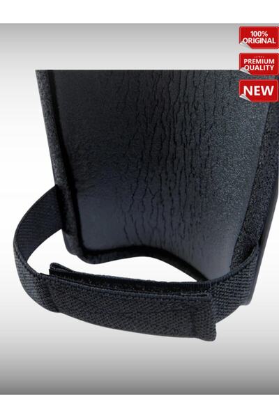 OverPazar Gmb Kipsta Kids Football Shin Pads - Black - Essential 100