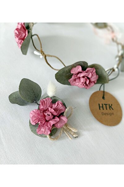 htk butik تاج الزهور، تاج الزفاف، تاج وصيفة العروس، تاج الأمومة، تاج الحناء، ...