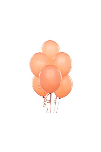 LOTUS PARTY 10 بالونات بلون السلمون الباستيل