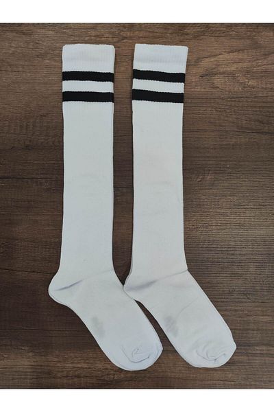 erceys Women's 2 Pairs Below Knee Stylish Quality Cotton Socks