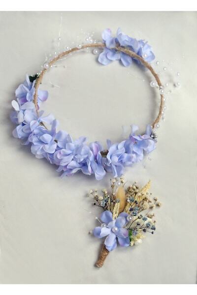 htk butik Gelin Tacı , Yaka Çiçeği, Kına Tacı, Damat Yaka Çiçeği, Nişan Tacı