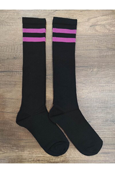 erceys 2 perechi de șosete din bumbac de calitate, sub genunchi, pentru femei