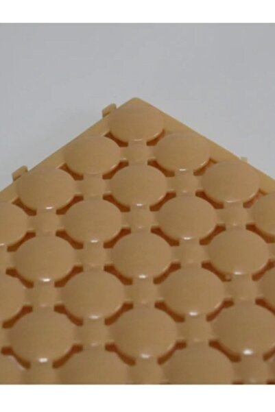 BALBAN TİCARET 33x33x1,5 cm Ortopedik Plastik Yer Karosu, Geçkili Paspas, Isl...