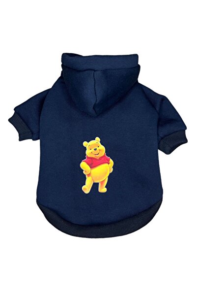 PetiliDünya سويت شيرت بغطاء للرأس للقطط والكلاب باللون البرتقالي من Winnie th...