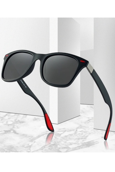 Zzla Navy Unisex Sunglasses White Black Glass