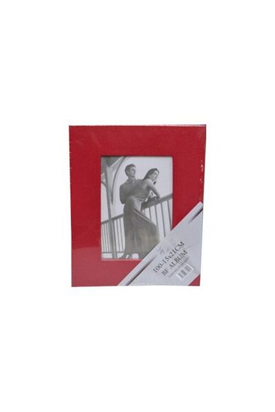 Dijital Dünyası Δερμάτινο άλμπουμ φωτογραφιών 15x21 cm 100 τμχ Red Vinlex