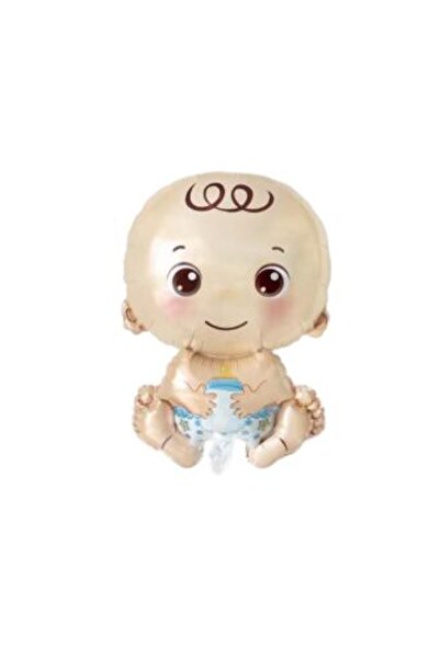 Bkmc بالون فويل أزرق للطفل