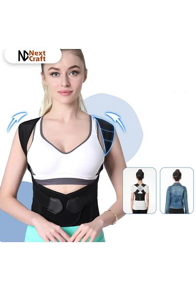 Next Craft Κορσές όρθιας στάσης Unisex Κορσές νέας γενιάς κατά της καμπούρας που παρέχει υποστήριξη μέσης και πλάτης