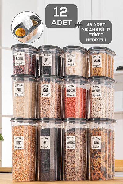 Herza House Erzak Kabı Oval 12 Li