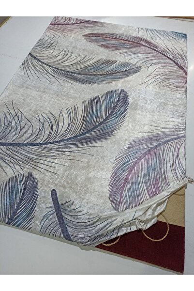 ESPİCAL HOME Soft Kadife Kumaştan Lastikli Halı Örtüsü