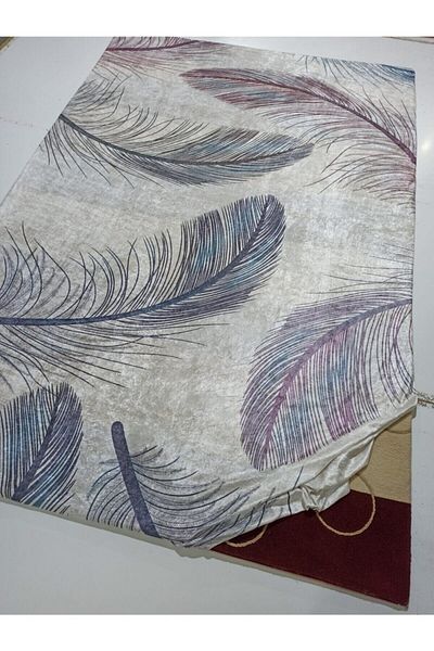 ESPİCAL HOME Elastic Carpet Cover Made of Soft Velvet Fabric