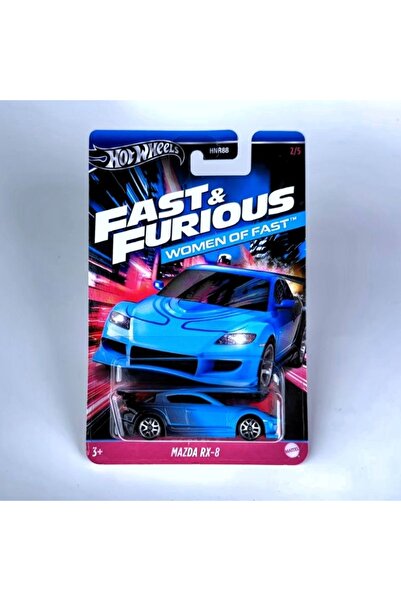 HOT WHEELS Fast and Furious WOMEN OF FAST ( 2024 ) 5'li Set ( Hızlı ve Öfkeli Beşli Set Model Araba )