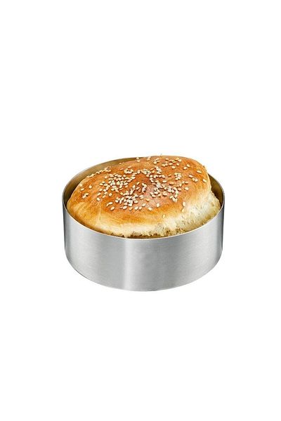 Nar kalıp Narkalıp Hamburger Bread Circle Width 10 cm Depth 3.5cm