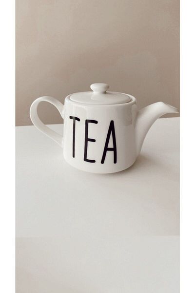 Love is Home 'tea' Written Porcelain Teapot-400cc