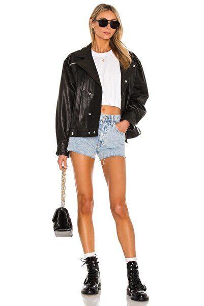 By Kul Design Crop top de damă cu gât alb căptușit