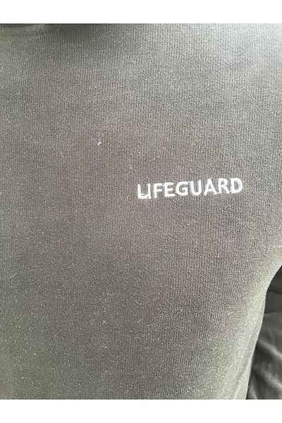 SOLENROSA Hanorac cu glugă brodat LIFEGUARD