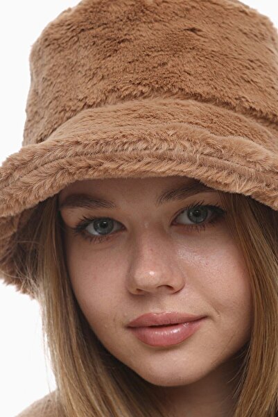 Makro Optik Rabbit Feather Bucket Plush Hat