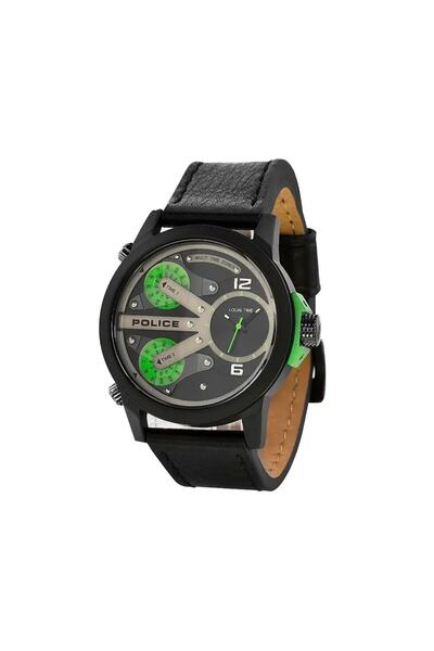 Police 5 Atm Çelik Kasa Erkek Kol Saati