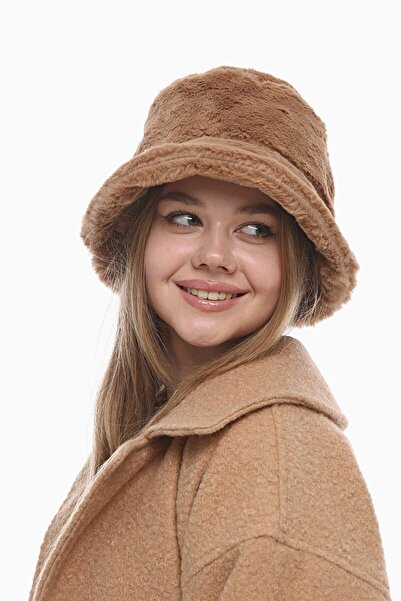 Makro Optik Rabbit Feather Bucket Plush Hat