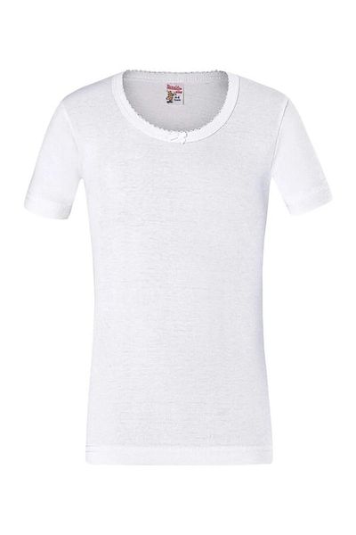 Namaldı Girl's Rib Cotton Half Sleeve Undershirt 3 Pieces