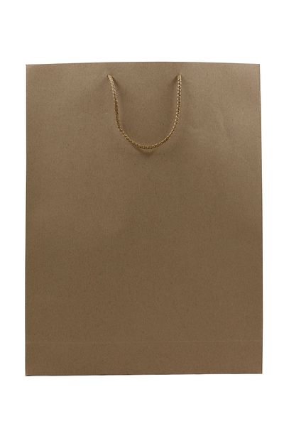 reprodesign Картонена торбичка Kraft Premium 35 x 45 x 9 см, 2 броя, подаръчни торбички