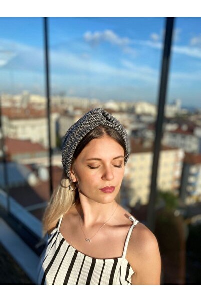 Melkady Aksesuar Melkady 271sigr - Tricoturi Snap-on Hair Band - Toamna/iarna