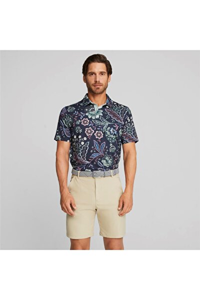 Puma X Liberty Paisley Golf Polo Tshirt - Erkek Tişört