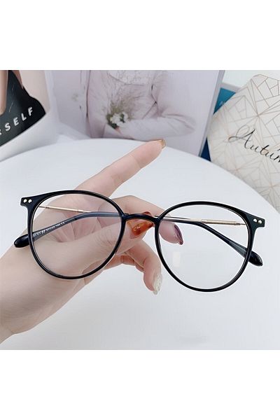 LOOKUP Blue Light Protective Glasses Unisex Screen Goggles Optical Compatible Change Glass Vintage