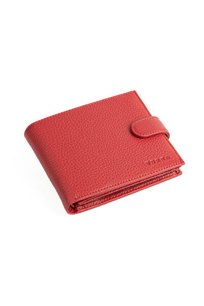 Verka Hakiki Deri Fermuarlı Para Bölmeli Ve Bozuk Para Bölmeli Lüks Unisex Cü...