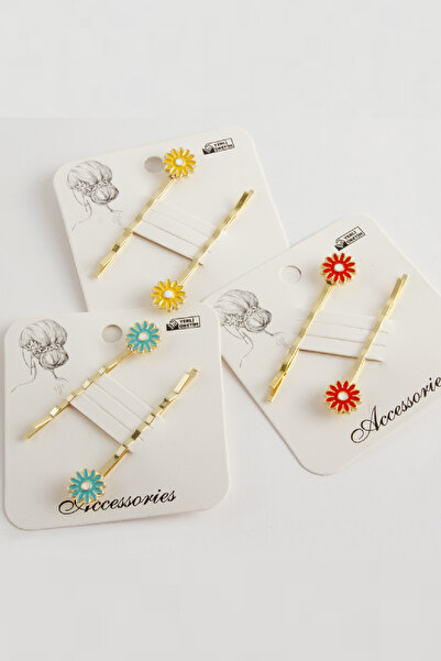 indirimsepeti Papatya Tel Toka 2 Adet 1 Kart Saç Aksesuar