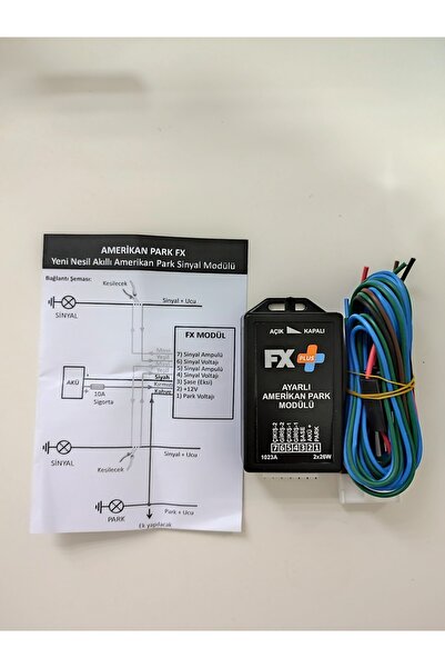 iq elektronik Iq Fx Plus Ayarlı Amerikan Park Sinyal Modülü Yeni Nesil Amerikan Park Fx Plus