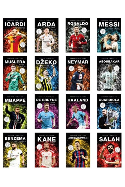 Parodi Yayınları Sahanın Yıldızları Seti (16 Kitap)