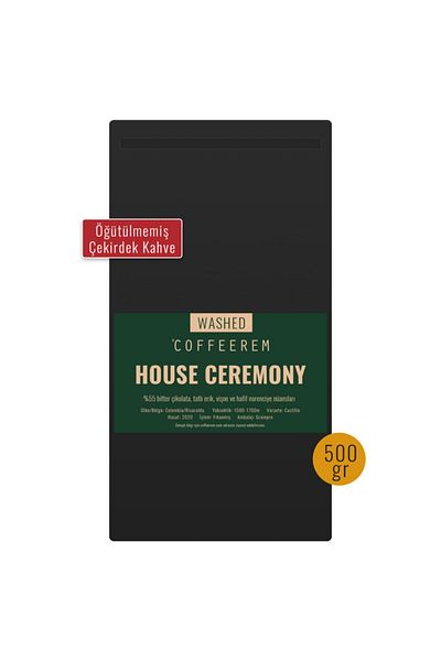 Coffeerem House Ceremony 500gr Espresso & Filter Light-medium Drink Core Coffee
