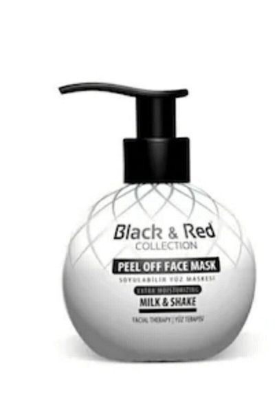 Black Red Peel-Off Face Mask - Milk Protein Black-red 250 ml