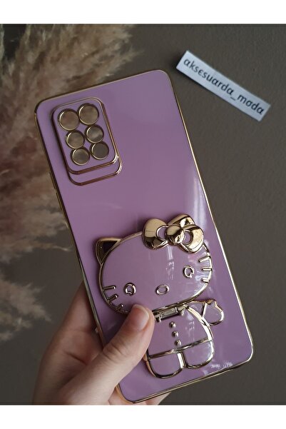 Aksesuarda Moda İNFİNİX NOTE 10 PRO UYUMLU HELLO KİTTY STAND APARATLI AYNALI ...