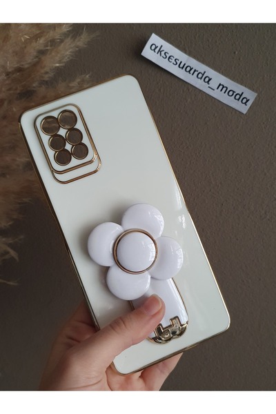 Aksesuarda Moda حافظة لامعة متوافقة مع هاتف INFINIX Note 10 PRO مع حامل ديزي ...