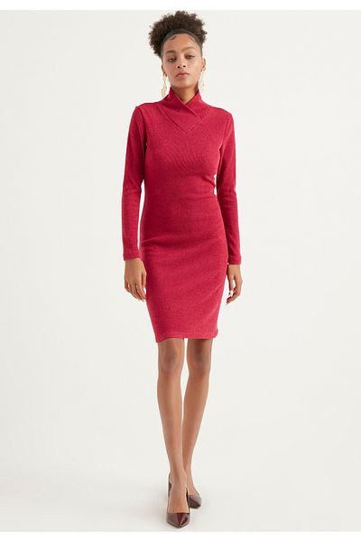 Herita Langärmliges Bleistiftkleid
