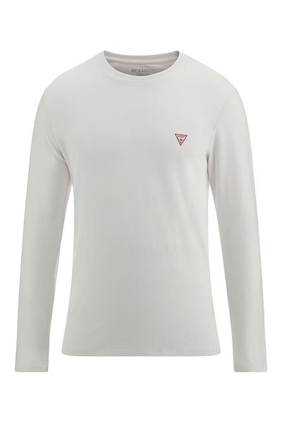 Guess Hemd Langarmshirt CN LS CORE TEE mit Rundhalsausschnitt in Super Slim Fit