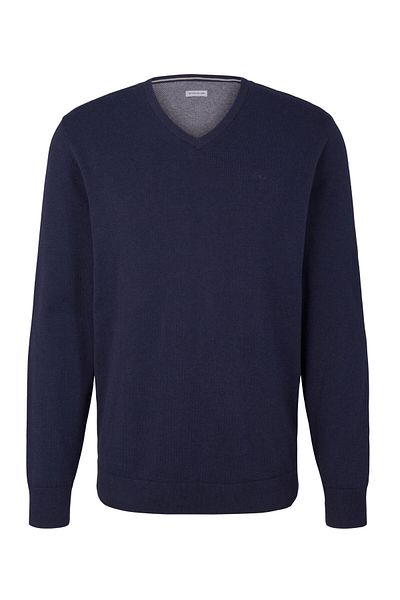 Tom Tailor Strickpullover Kazak V Yaka