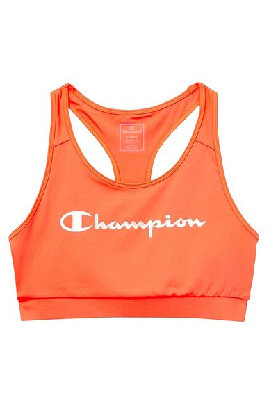 Champion BH Elastischer Sport-BH mit Ringerrücken und Printlogo-Schriftzug