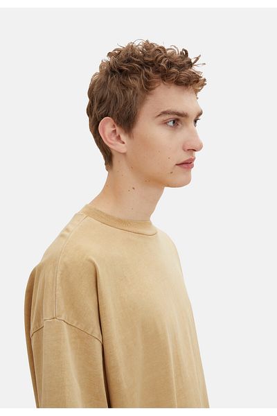 Tom Tailor Shirt Oversized-T-Shirt mit Rundhalsausschnitt aus Baumwolljersey