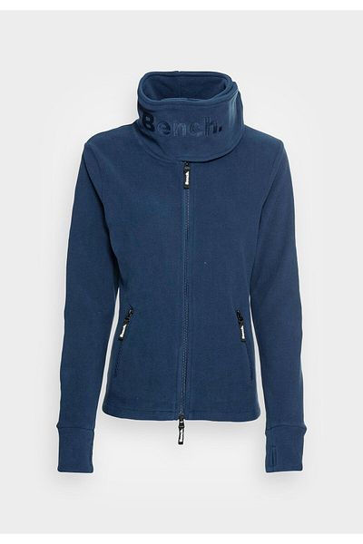 BENCH Jacke Fleecejacke FUNNEL mit hohem Kragen