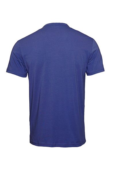 Emporio Armani Shirt Basic-T-Shirt mit V-Ausschnitt und Logo-Print in Regular Fit