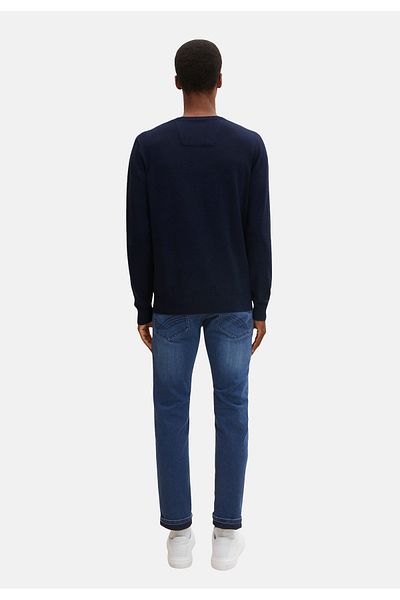 Tom Tailor Pullover V-Ausschnitt Pullover Sweater V-Neck TT Basic LS