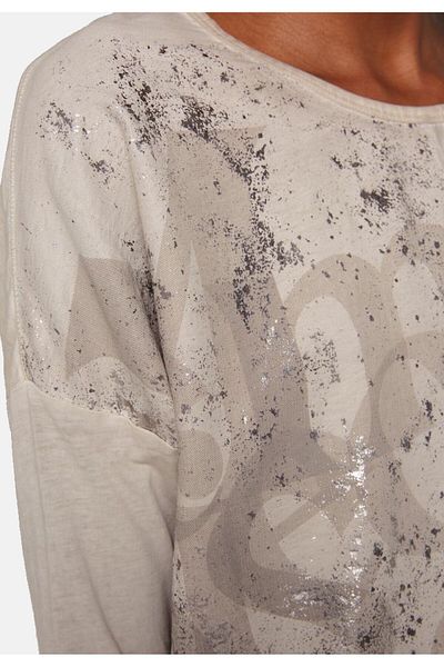 Soccx T-Shirt MEMORY LANE Shirt mit 3/4-Ärmeln