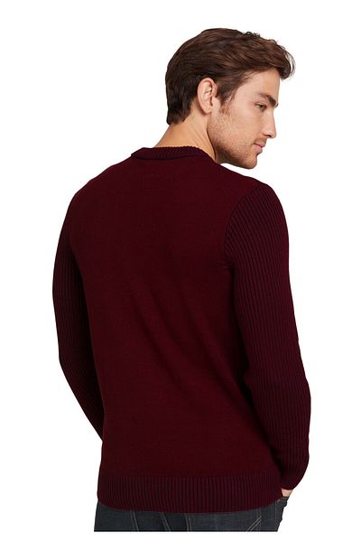 Tom Tailor Strickpullover Pullover R-Ausschnitt