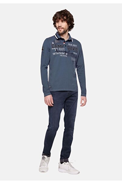 Camp David Poloshirt ALASKA ICE TOUR Langarmshirt