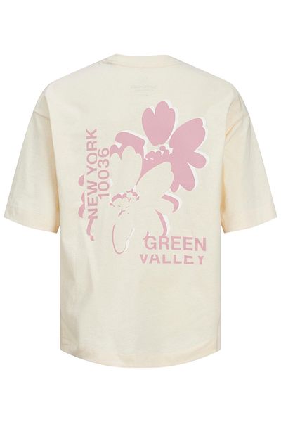 Jack & Jones Junior T-Shirt FARO Kurzarmshirt mit Back-Print