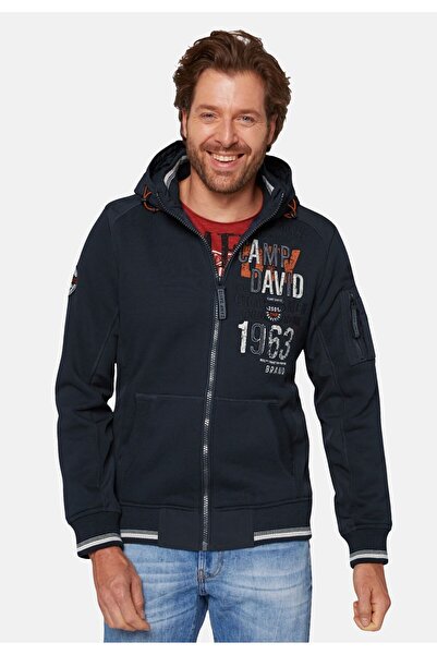 Camp David Jacke The Craftsmen Kapuzensweatjacke
