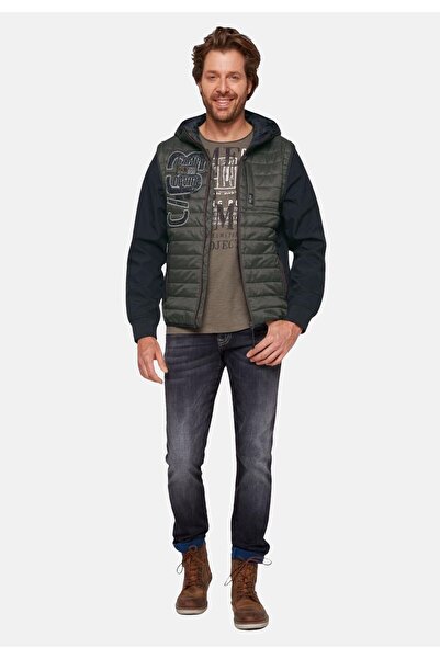 Camp David Jacke halb Stepp- und Softshelljacke